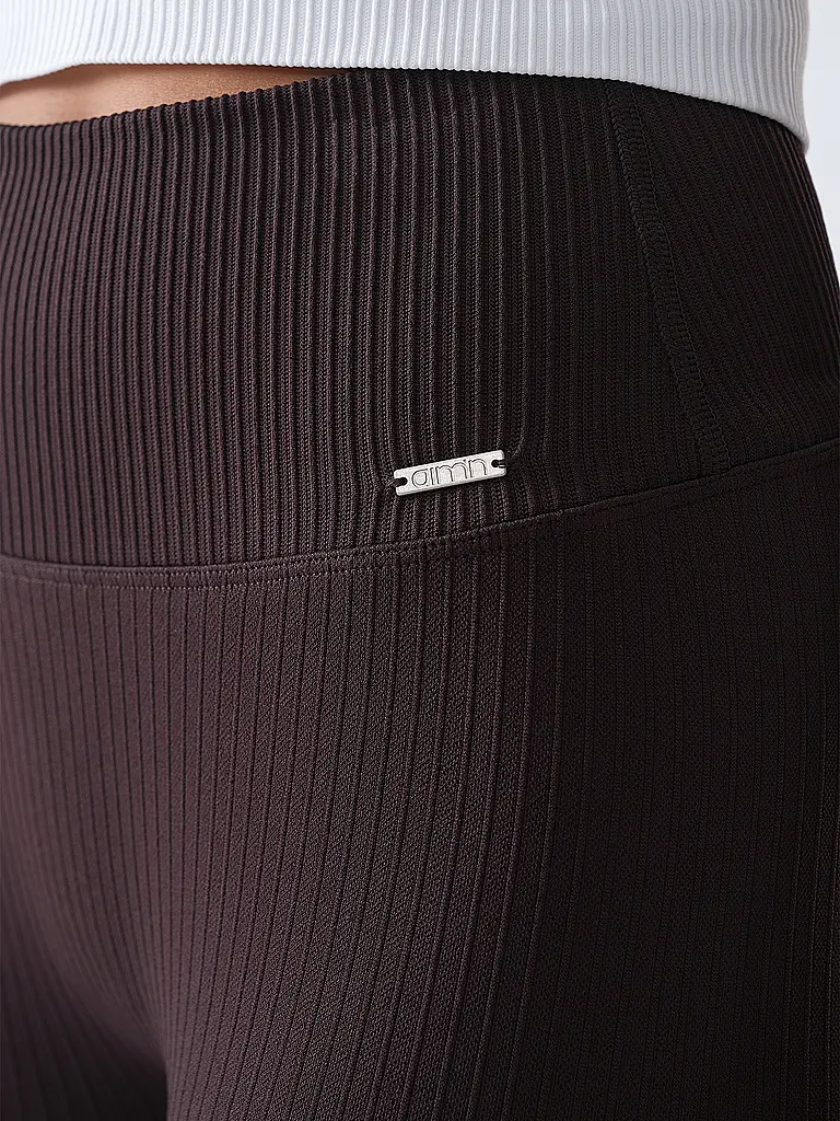 AIM'N | Pantalones cortos de ciclista acanalados sin costuras para mujer |