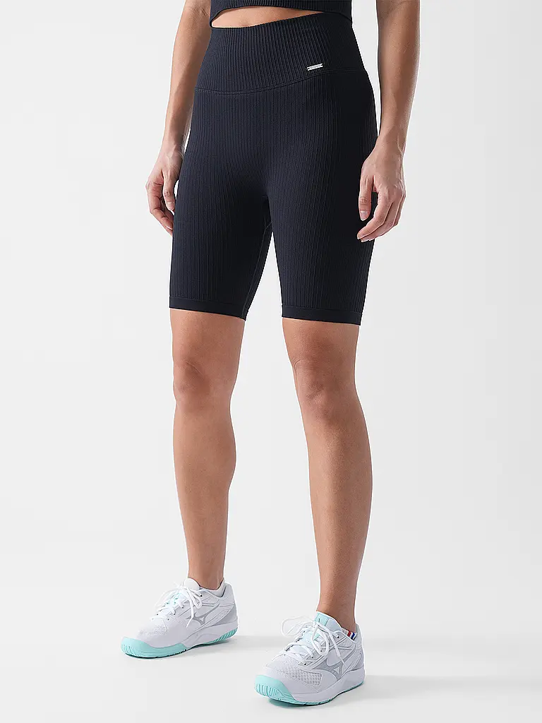 AIM'N | Pantalones cortos de ciclista sin costuras acanalados para mujer |