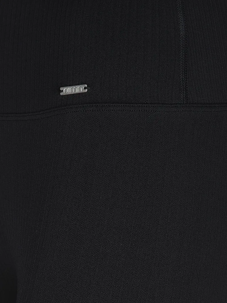 AIM'N | Pantalones cortos de ciclista sin costuras acanalados para mujer |