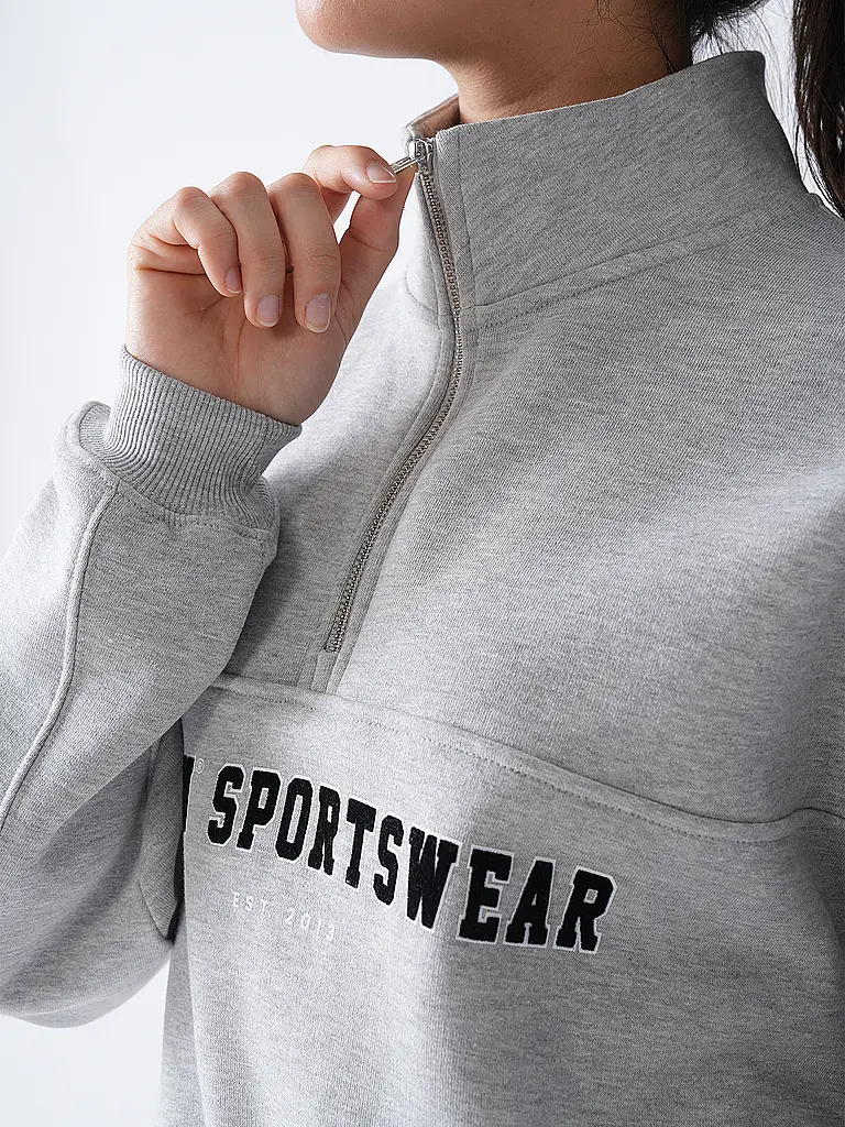 AIM'N | Suéter Varsity con cremallera para mujer |