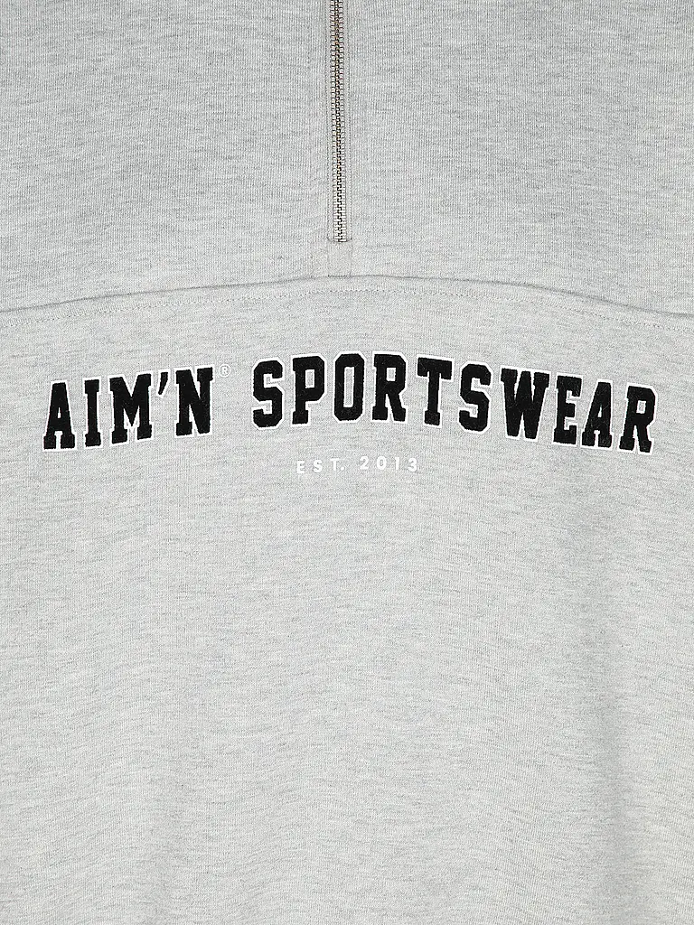 AIM'N | Suéter Varsity con cremallera para mujer |