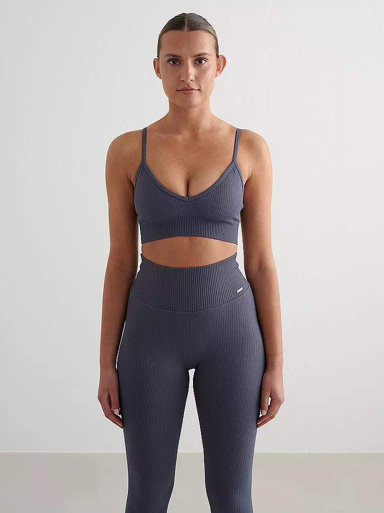 AIM'N | Sujetador deportivo de mujer Ribbed Seamless Cropped |