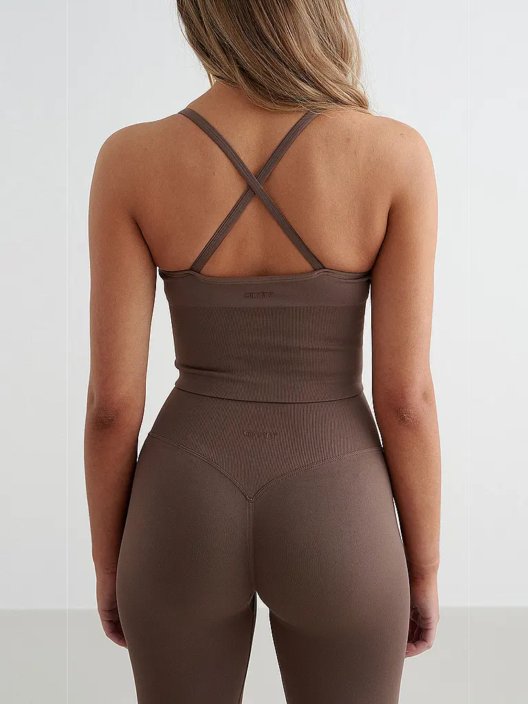 AIM'N | Sujetador deportivo para mujer Cross Back Shape Seamless |