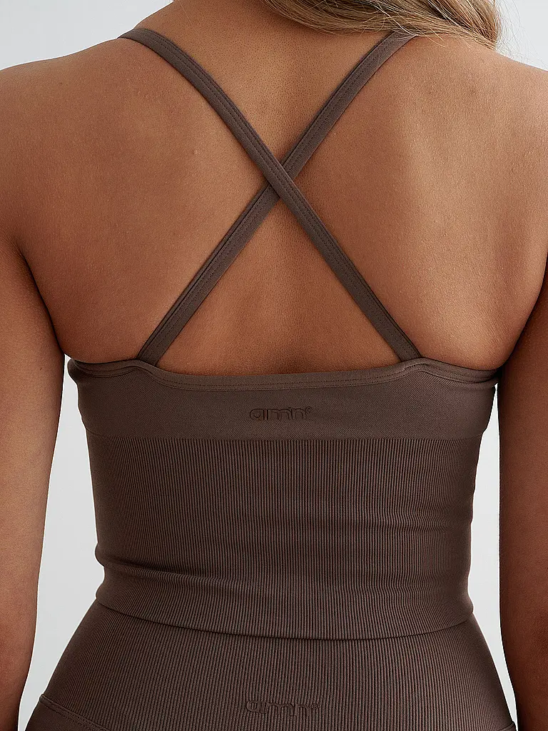 AIM'N | Sujetador deportivo para mujer Cross Back Shape Seamless |