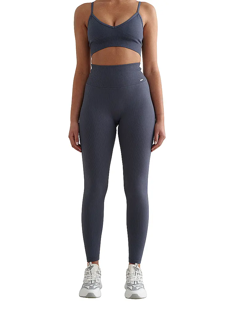 AIM'N | Tight Ripped Seamless para mujer | Azul oscuro