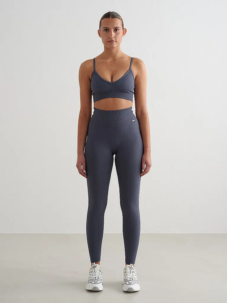 AIM'N | Tight Ripped Seamless para mujer | Azul oscuro