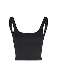 AIM'N | Top de mujer Ribbed Seamless | Negro