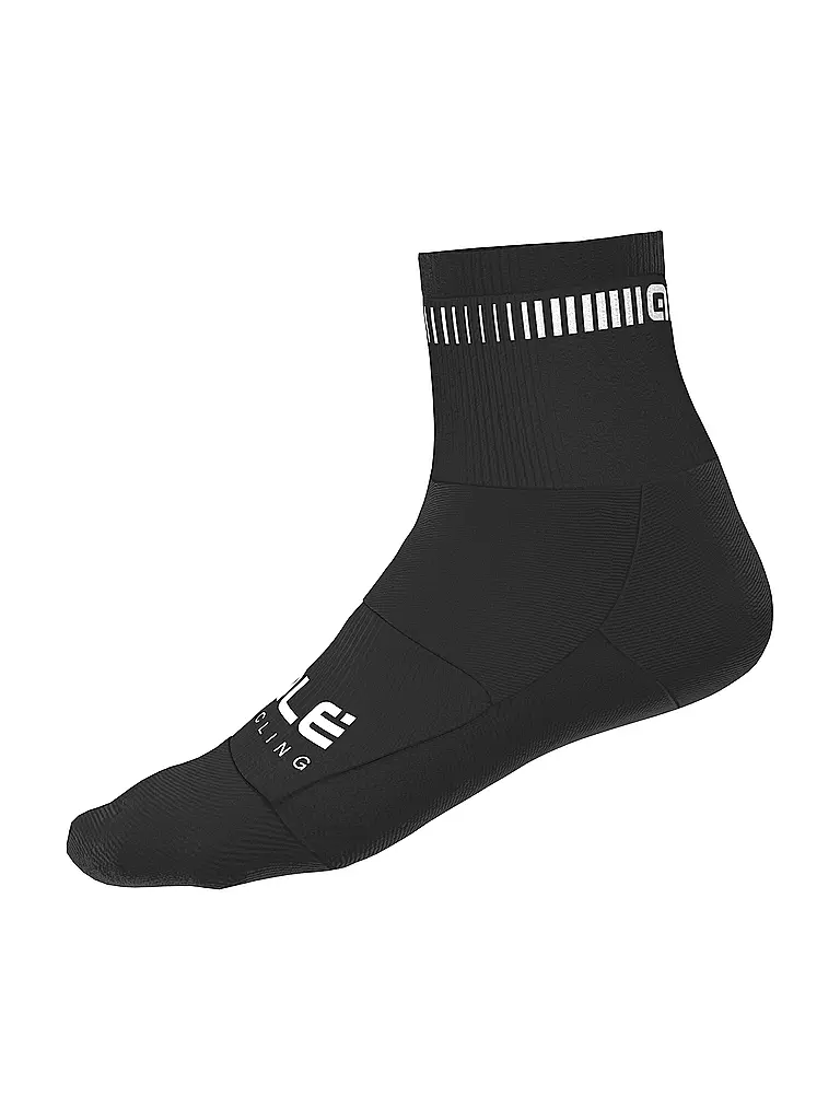 ALE | Calcetines de ciclismo para mujer Logo Q-Skin | Negro