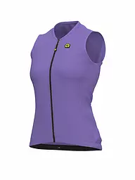 ALE | Damen Radtrikot Color Block SL | Lila