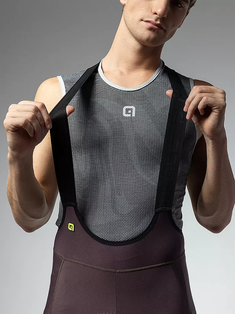 ALE | Herren Rad Trägerhose Colour | Marrón