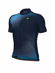 ALE | Herren Radtrikot Optical | Azul oscuro