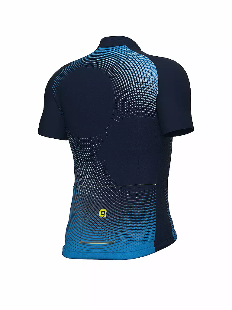 ALE | Herren Radtrikot Optical | Azul oscuro