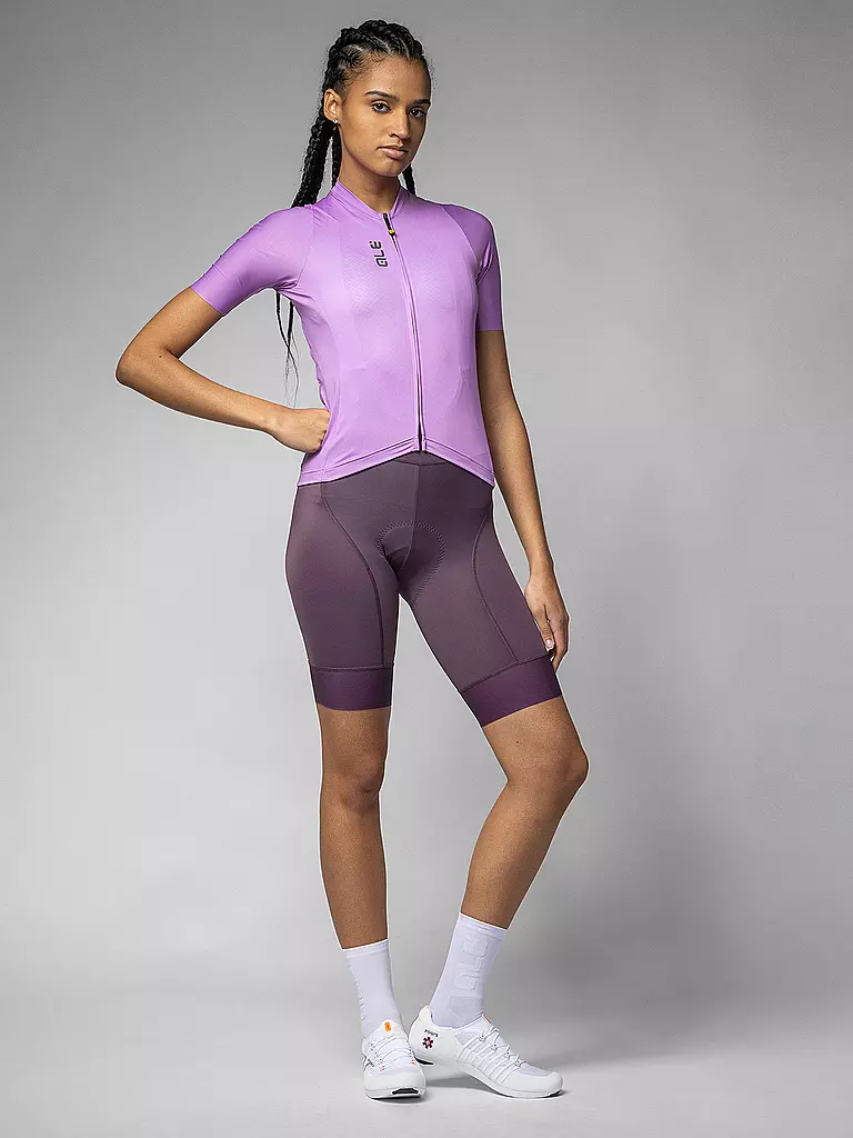ALE | Maillot de ciclismo para mujer Color Block | Rosa