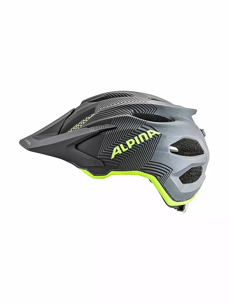 ALPINA | Casco de bicicleta para niños Carapax Junior | Negro