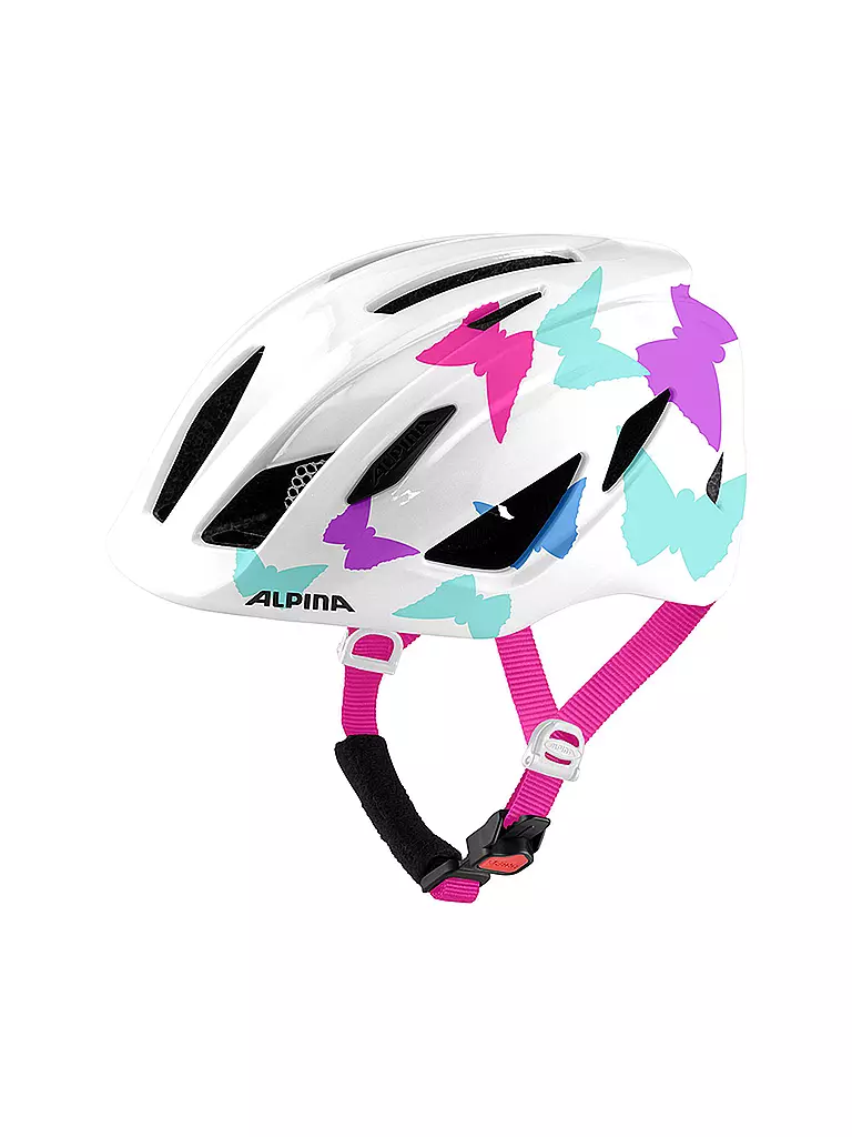 ALPINA | Casco de bicicleta para niños Pico | Blanco