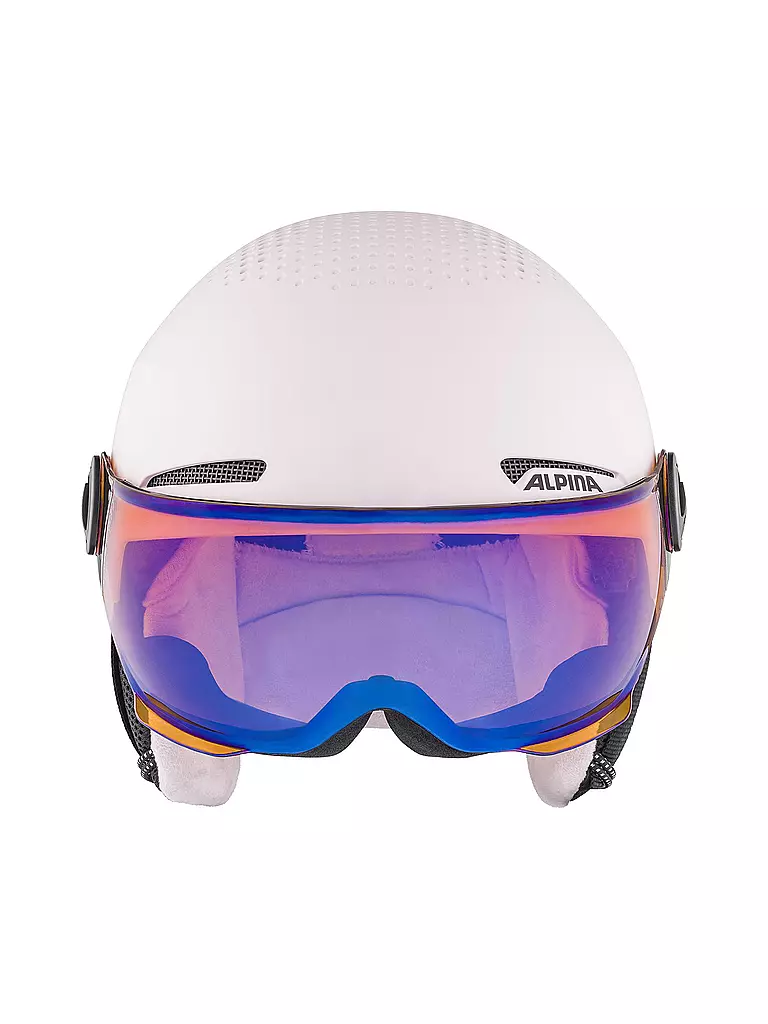 ALPINA | Casco de esquí infantil Zupo Visor Q-Lite JR | Rosa
