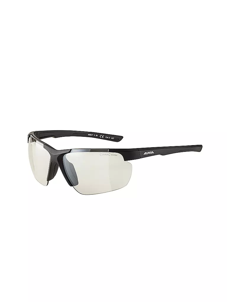 ALPINA | Gafas de ciclismo para hombre Defey HR | Negro