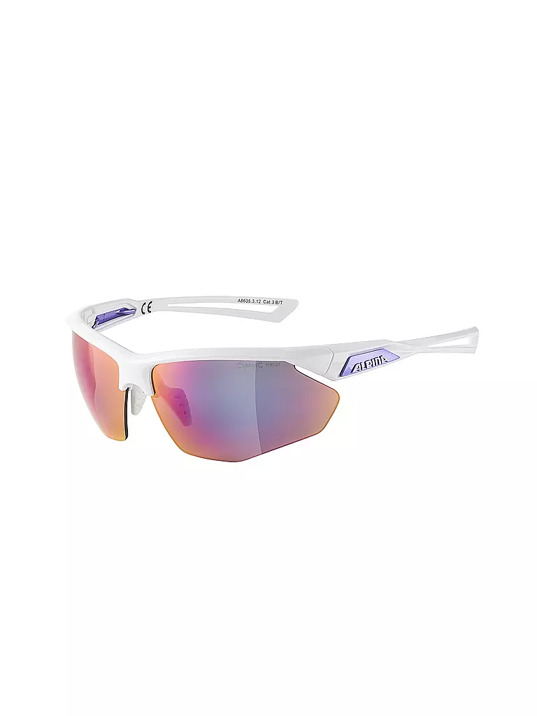 ALPINA | Gafas de deporte para mujer Nylon HR | Blanco