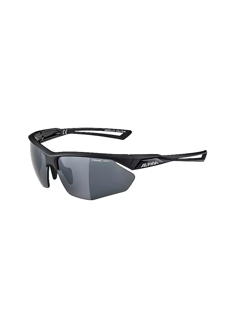 ALPINA | Gafas de sol deportivas Alpina Nylos | Negro