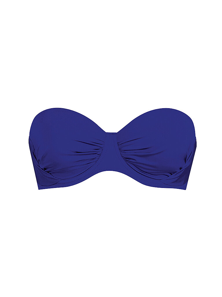 Top de bikini para mujer Shiny Catalina azul 38B