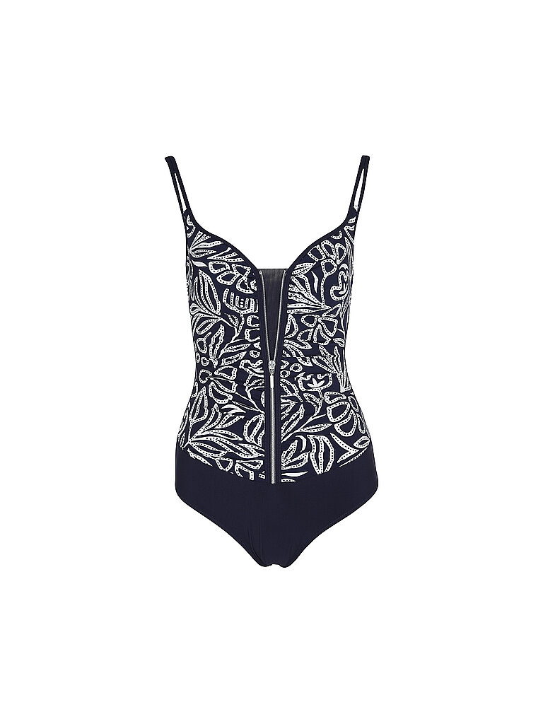 Bañador de mujer Tarja azul oscuro 40C