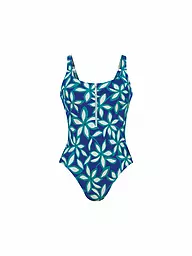ANITA | Badeanzug RF-Beach Blossom para mujer | Azul