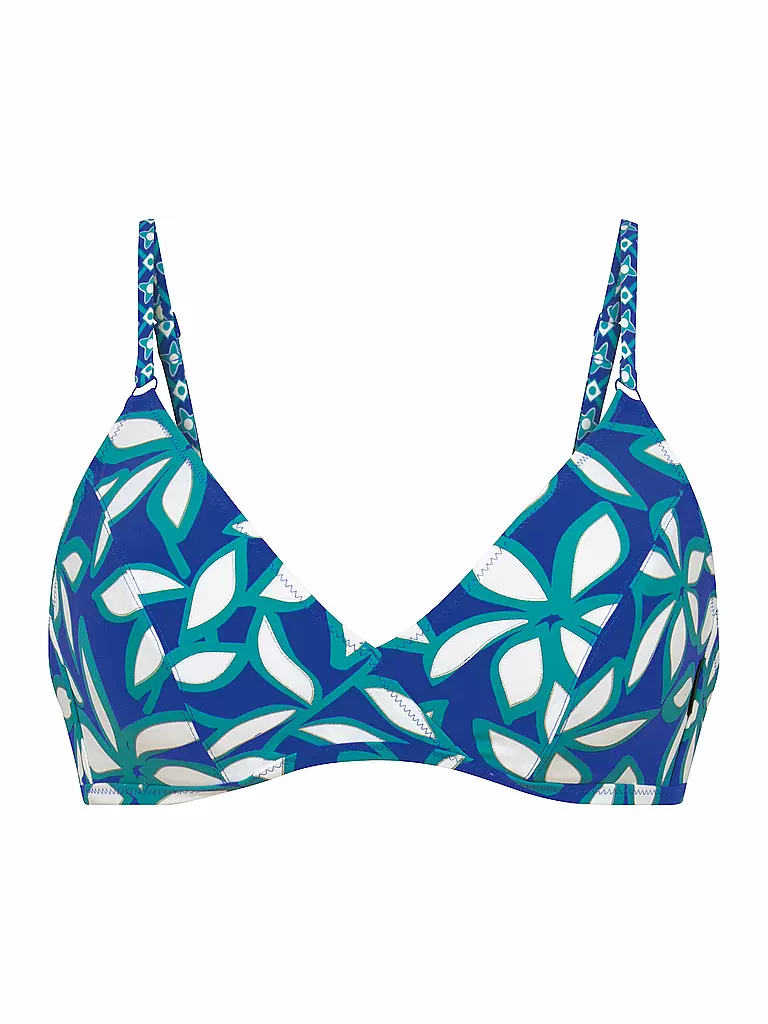ANITA | Bikinioberteil para mujer RF-Beach Blossom | Azul