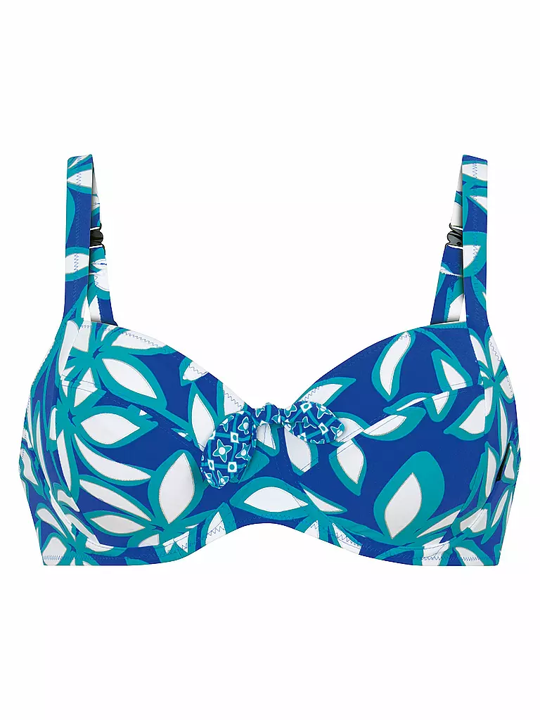 ANITA | Bikinioberteil para mujer RF-Beach Blossom | Azul