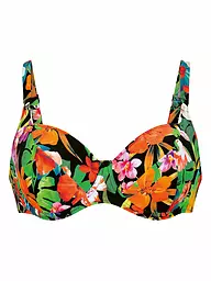 ANITA | Bikinioberteil para mujer RF-Wild Garden | Negro