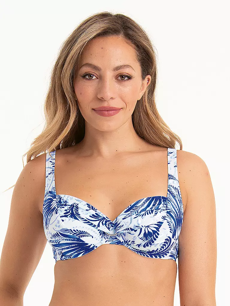 ANITA | Bikinioberteil Terra Blue para mujer | Azul