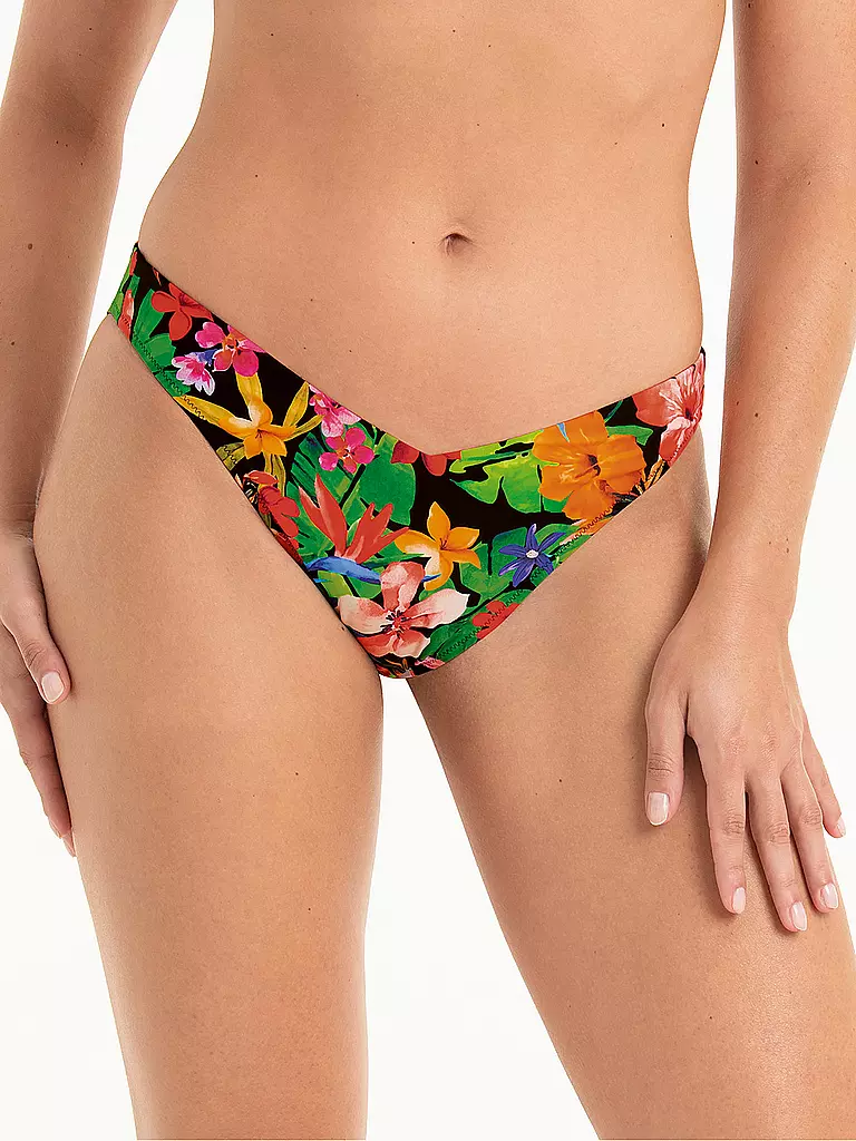 ANITA | Braguita de bikini para mujer RF-Wild Garden | Negro