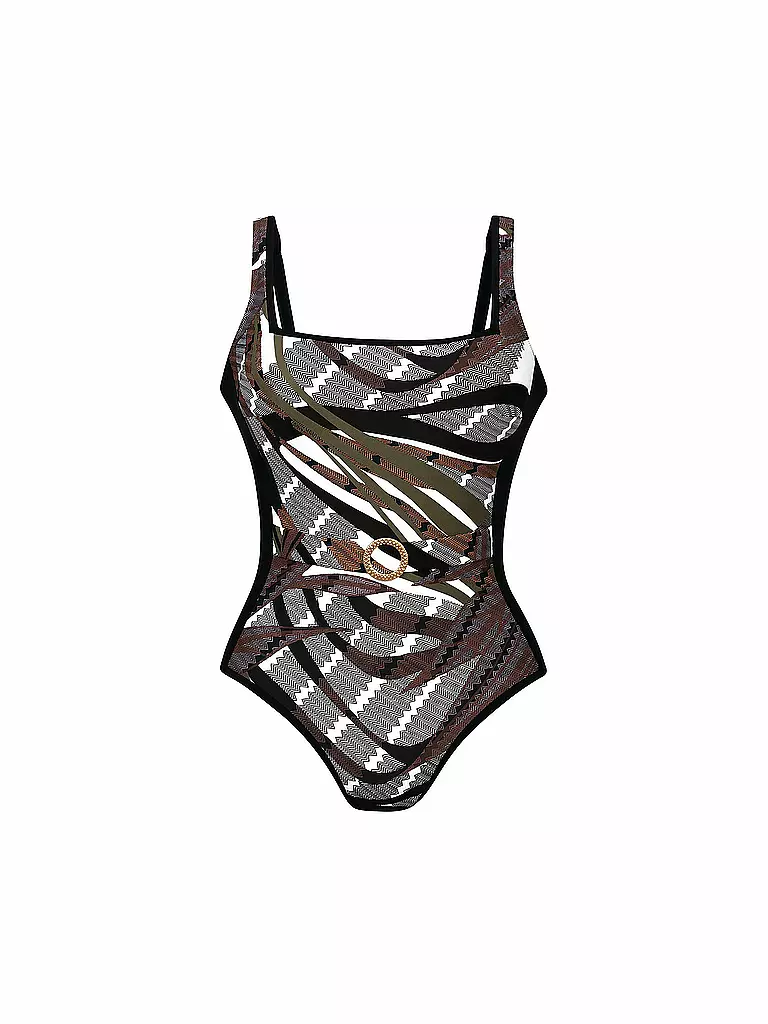 ANITA | Damen Badeanzug Black Tourmaline | Negro