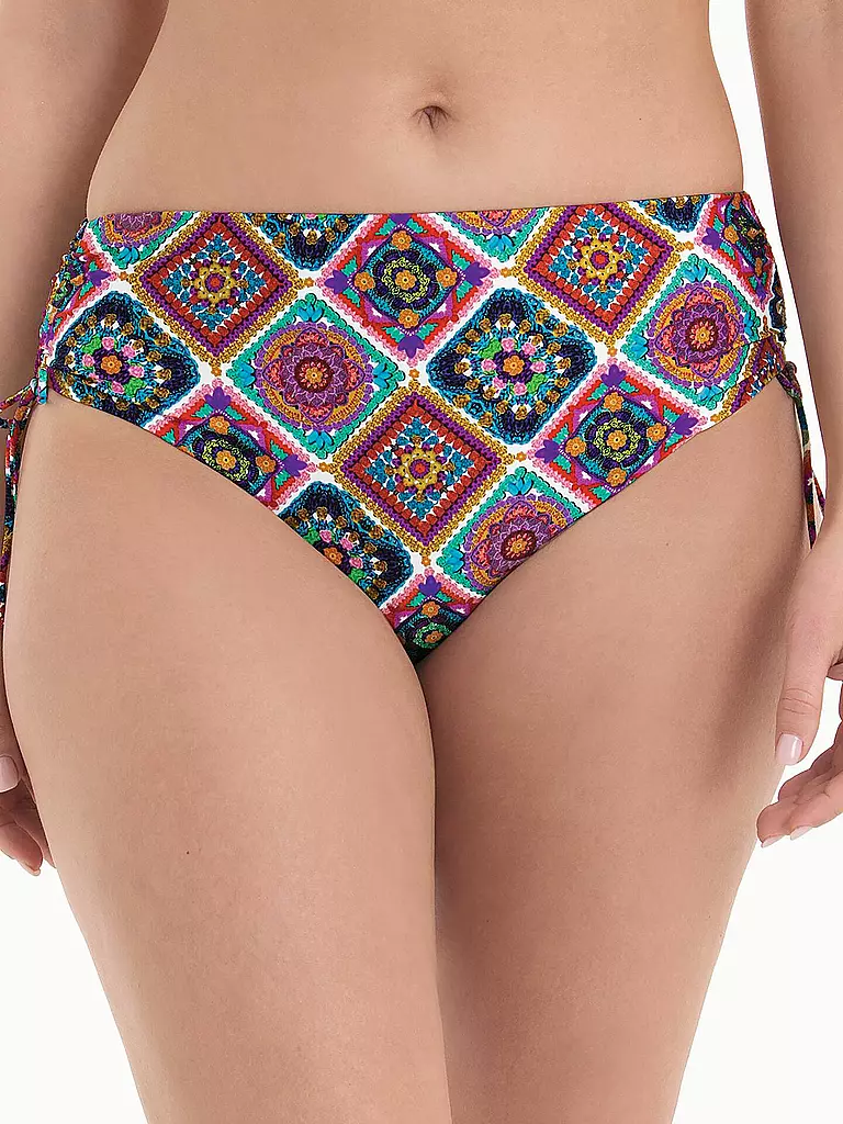 ANITA | Damen Bikinihose Crochet Flower | Multicolor
