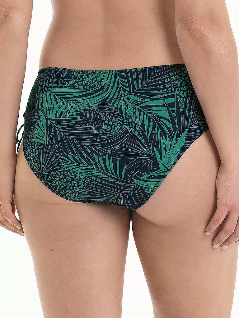 ANITA | Damen Bikinihose Green Shades | Azul oscuro