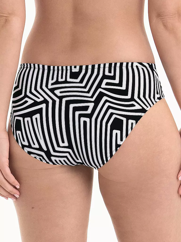 ANITA | Damen Bikinihose Shining Lines | Negro