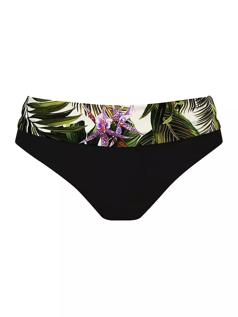 ANITA | Damen Bikinihose Silina Green Tropics | Oliva
