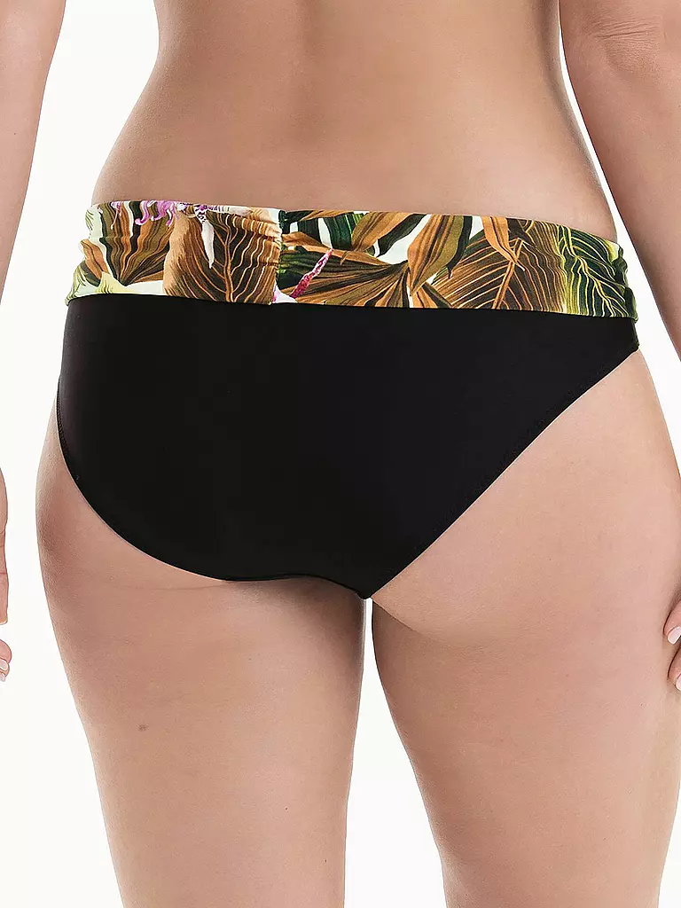 ANITA | Damen Bikinihose Silina Green Tropics | Oliva