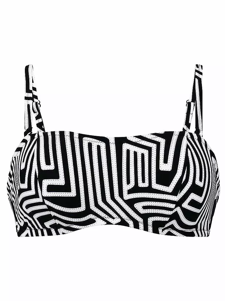 ANITA | Damen Bikinioberteil Shining Lines | Negro