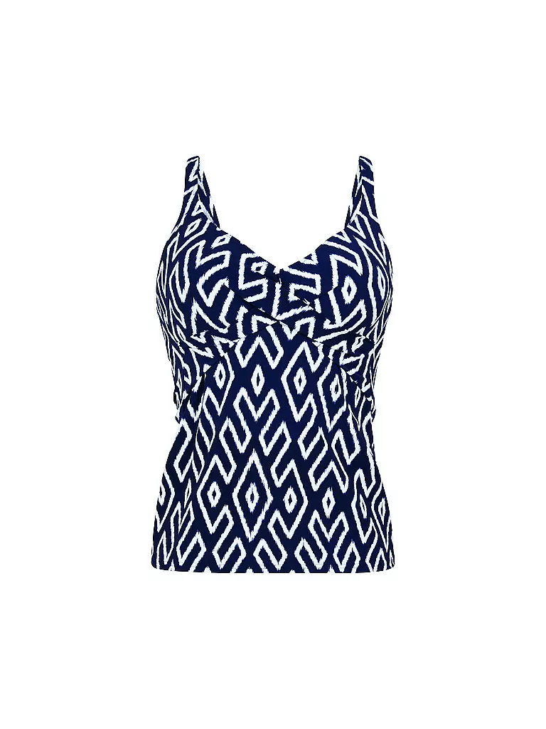 ANITA | Tankini de mujer Tribal Monotones | Azul oscuro