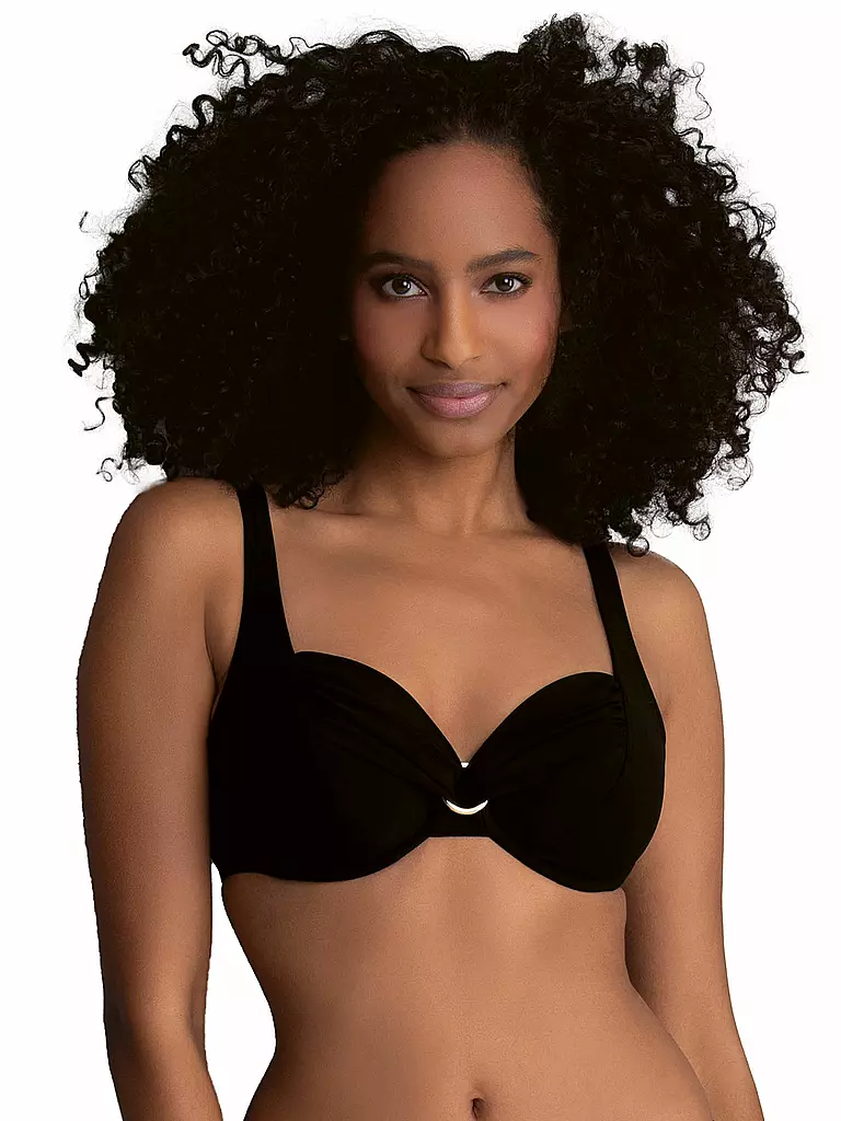 ANITA | Top de bikini Hermine para mujer | Negro