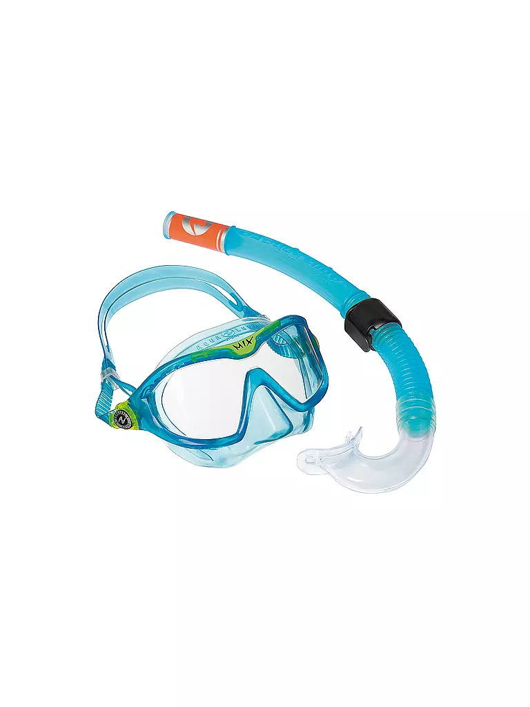 AQUALUNG | Set de buceo infantil 2 piezas Combo Mix | Azul claro