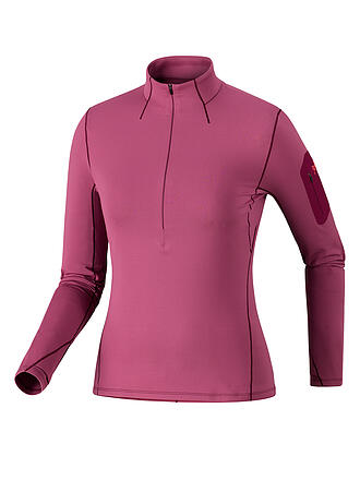 ARCTERYX | Camiseta de mujer Rho con cremallera para senderismo