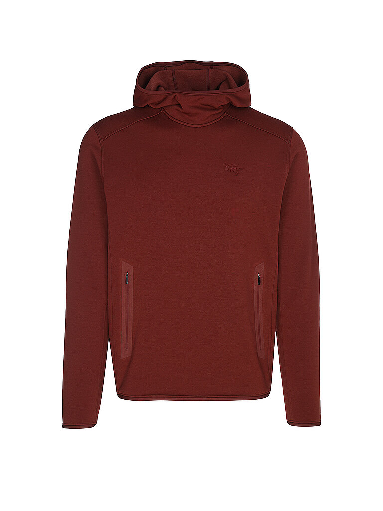 Arcteryx Suéter de excursionismo con capucha Kynite para hombre rojo oscuro L