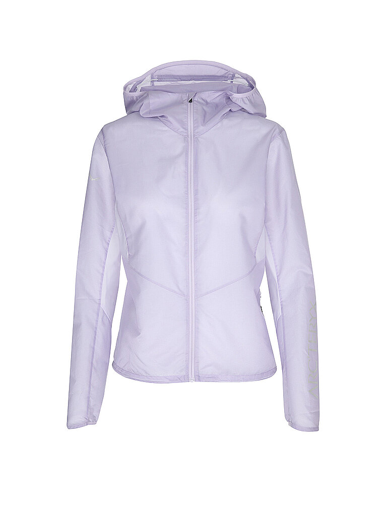 Arcteryx Cortavientos Norvan Hoodie para mujer lila L