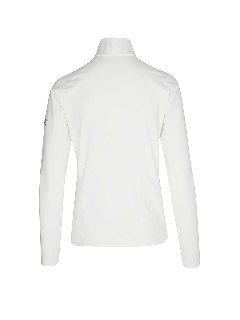 ARCTERYX | Camiseta funcional con cremallera Rho para mujer | Crema