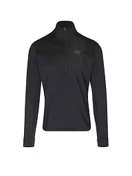 ARCTERYX | Camiseta interior con cremallera para hombre RHO LT | Negro