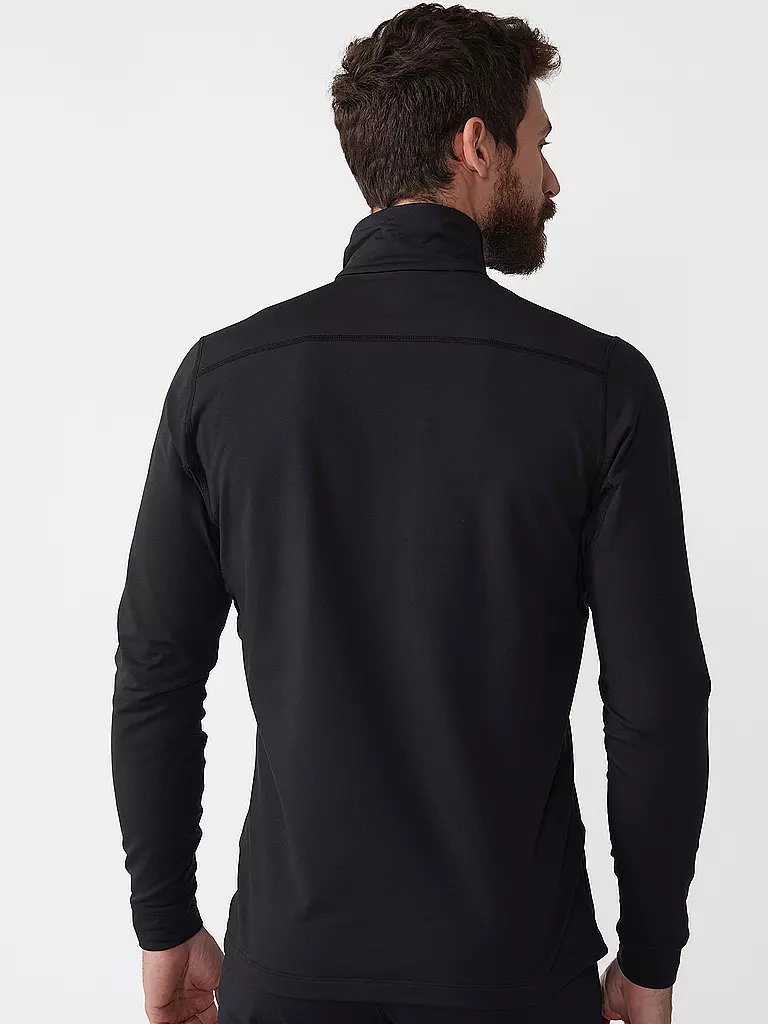 ARCTERYX | Camiseta interior con cremallera para hombre RHO LT | Negro
