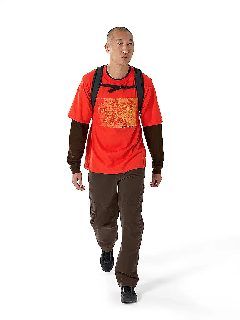 ARCTERYX | Camiseta Kragg para hombre | Rojo