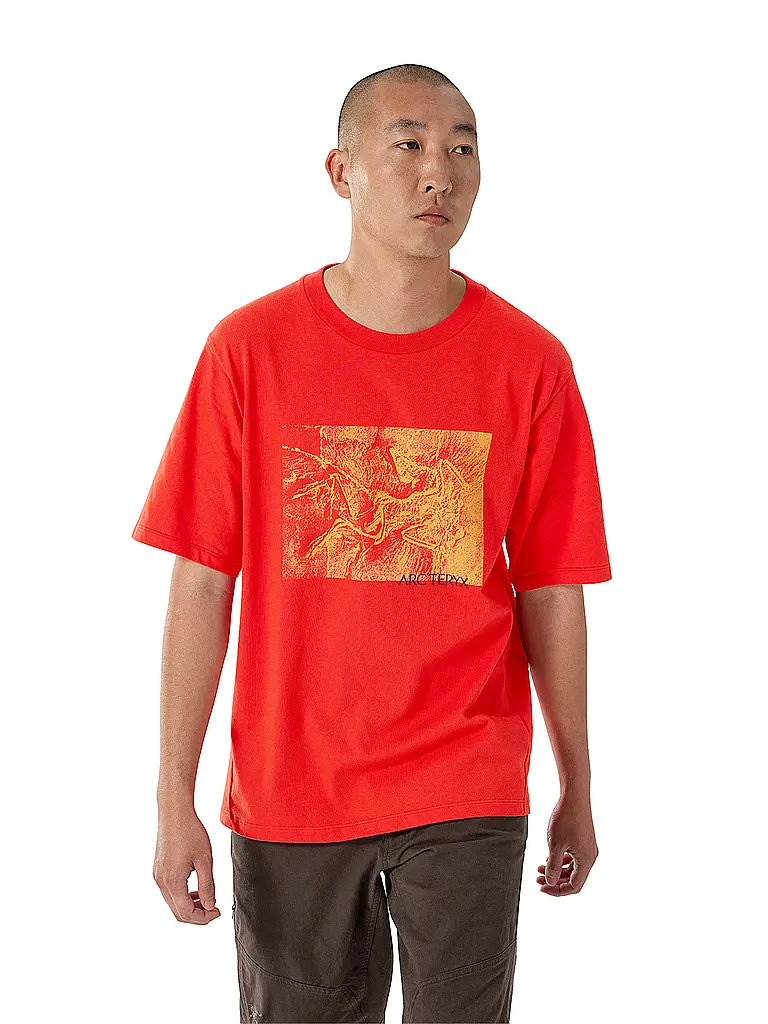 ARCTERYX | Camiseta Kragg para hombre | Rojo