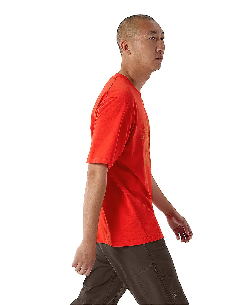 ARCTERYX | Camiseta Kragg para hombre | Rojo